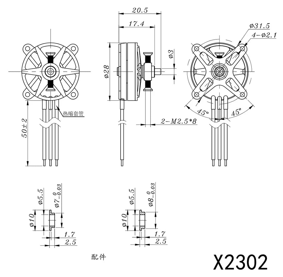 1/2/4PCS Sunnysky F3P Indoor Power - X2302 X2304 X2305 V3 1400KV 1480KV 1500KV 1620KV 1650KV 1800KV 1850KV Motor for RC UAV models 15 1/2/4PCS Sunnysky F3P Indoor Power, Sunnysky F3P Indoor Power X2302 x2304 x2305