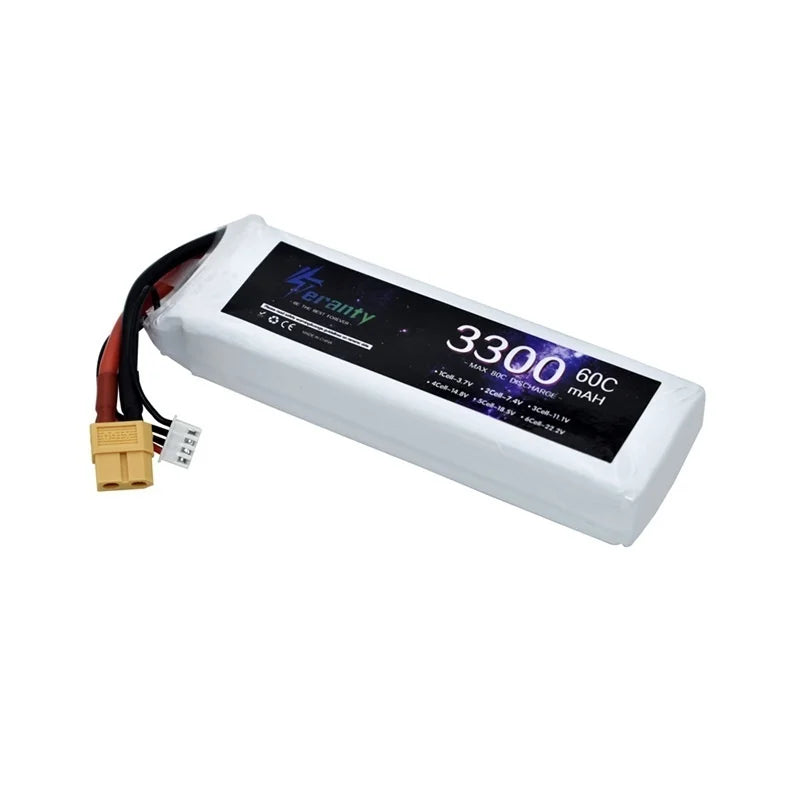 XT60 (3).jpg 11.1V 3300mAh 60C 3S LiPo Battery SPECIFICATION