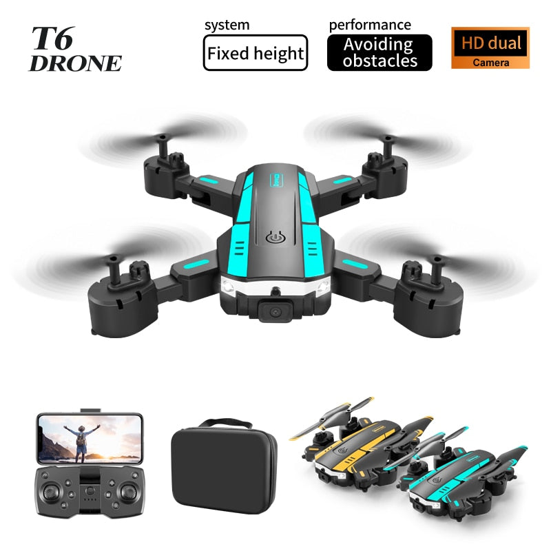 T6 Drone, System performance T6 Avoiding HD dual DRONE Fixed height obstacles