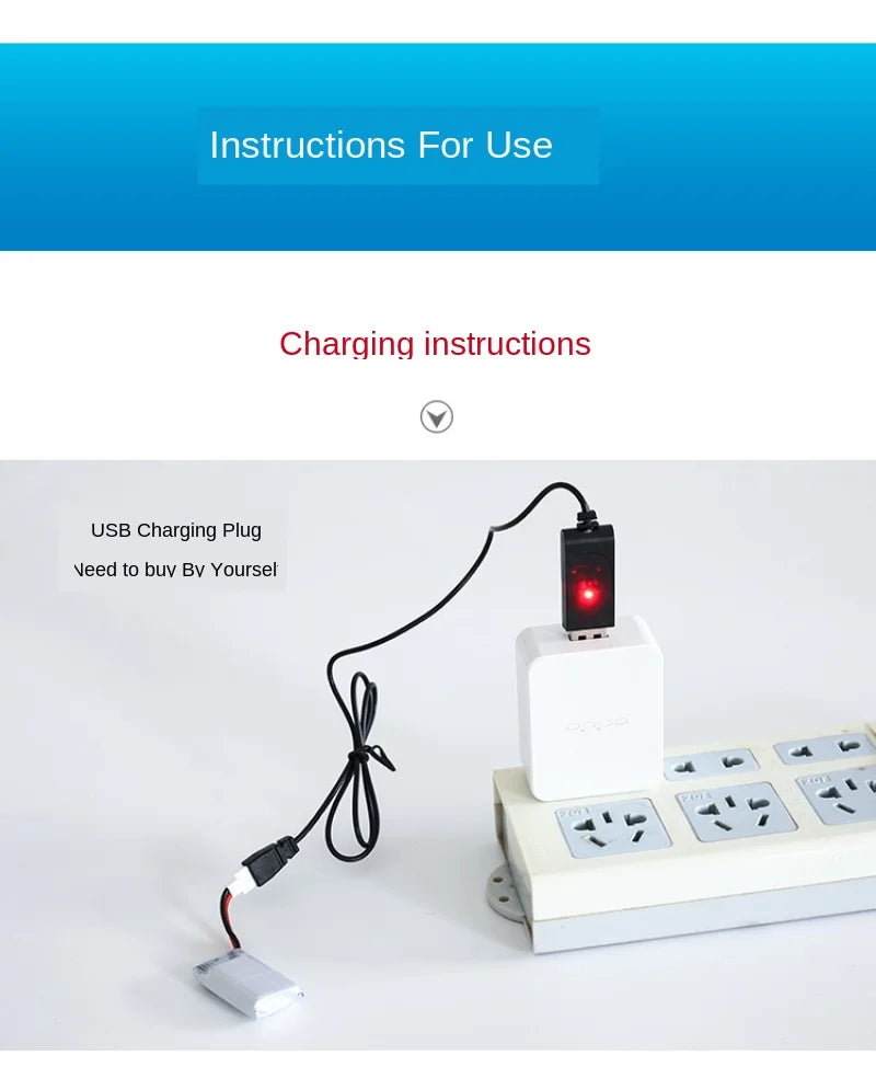 Instructions For Use Charging instructions USB Charging Plug Veed to Bv Yourse
