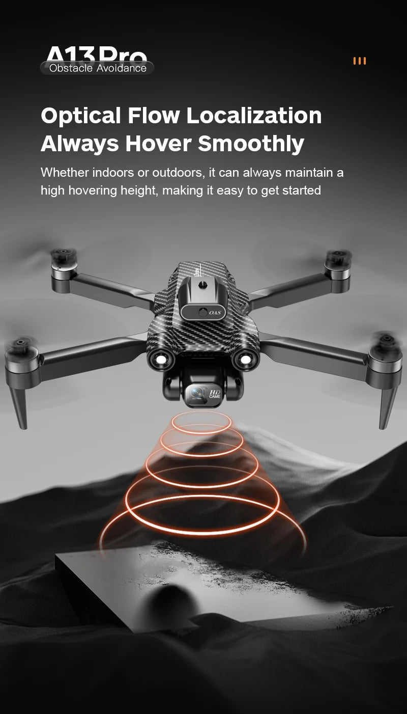 A13 Drone, 113dro obstacle avoidance optical flow localization always hover