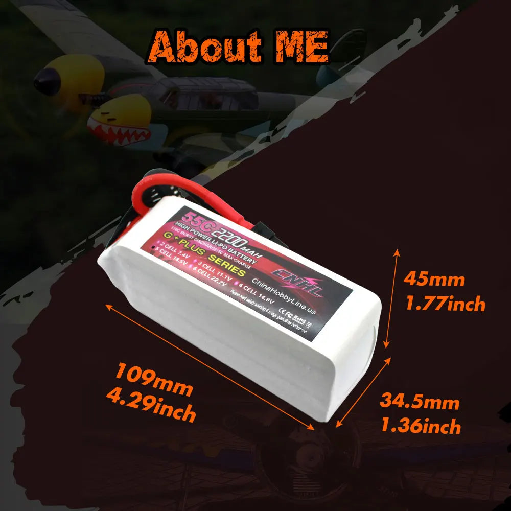 CNHL Lipo 4S 5S 6S Battery for FPV Drone - 14.8V 18.5V 22.2V 2200mAh 2700mAh 40C 55C With T XT60 Plug For RC Car Airplane Truck Vehicle Buggy 13 CNHL Lipo 4S 5S 6S Battery, About Me R3a1L 45mm 1.Z7inch at Va7 34.5mm