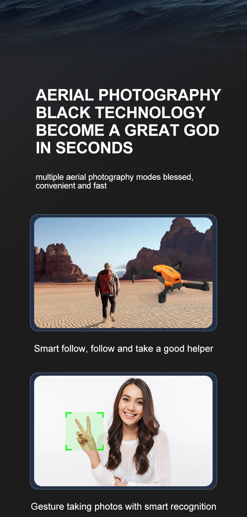 S2 Drone - 4K Profesional 5G WIFI Dual HD Camera Drone Quadcopter Drone HD Wide-Angle Dual Camera Gift Toy For Boy 27 S2 Drone, aerial photography black technology become a great god in seconds multiple aerial photography