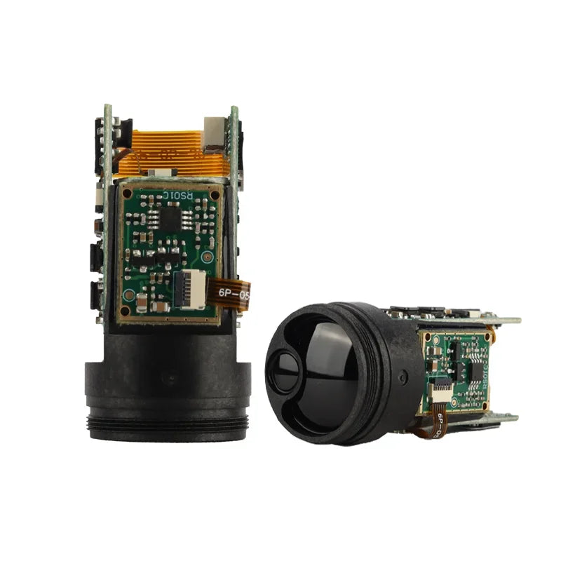 Meskernel 700m Laser Range Finder Module, TTL Serial Industrial Laser Distance Sensor, 3.3V, ±1m, 905nm, RS232/RS485