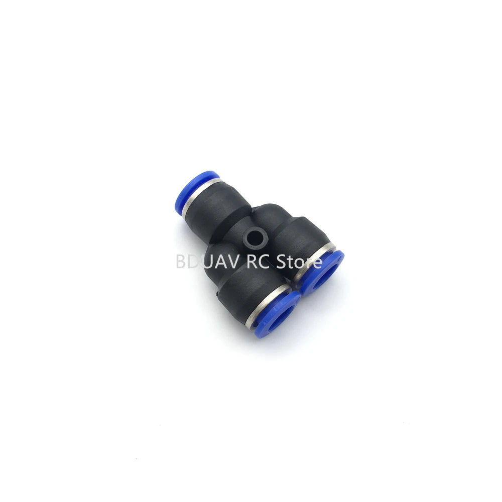 Y-type Trachea Quick Connector - 20pcs 8mm 12mm Y-type tee/trachea quick connector for agricultural plant protection drone Agriculture Drone Accessories 16 Y-type Trachea Quick Connector SPECIFICATIONS Use :