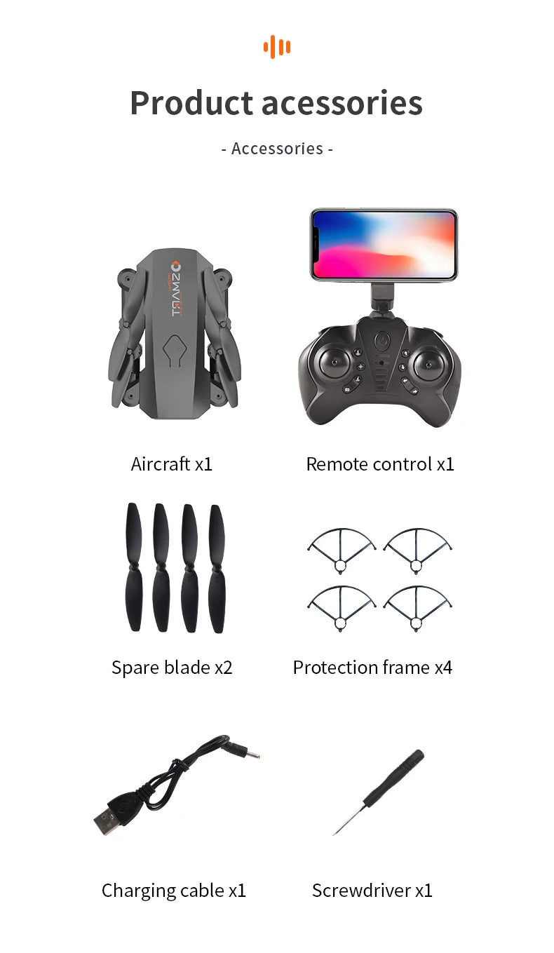 XYRC L23 Mini Drone, acessories accessories 1 aircraft xl remote controlx