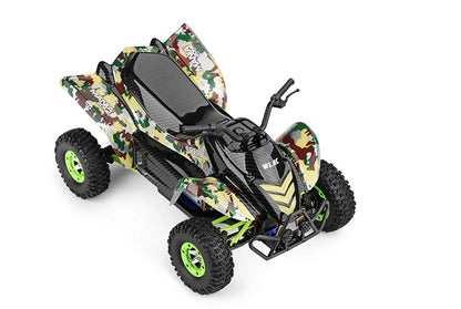 WLtoys 12428-A 1/12 4WD RC Motorcycle – 50km/h Off-Road Hill Climb Car with LCD Remote and LED Lights