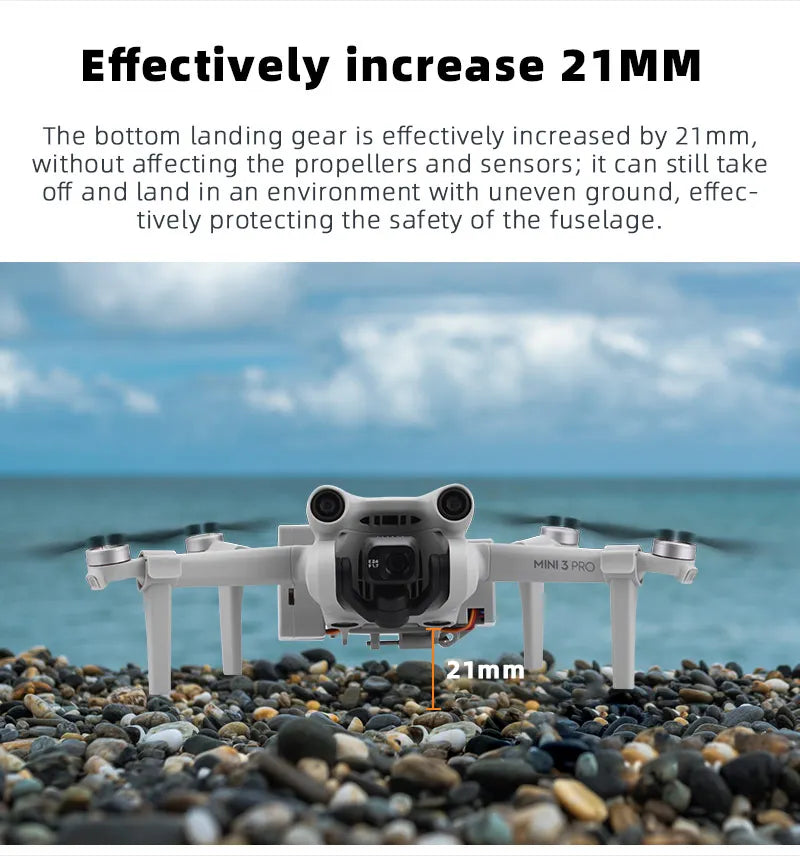 Drone Airdrop for DJI Mavic Mini 2/Mini 1/SE/MINI 3 PRO Air Drop System Thrower Fishing Bait Wedding Ring Gift Throw Deliver 27 bottom landing gear is effectively increased by 21mm, without affecting the propellers and sensors
