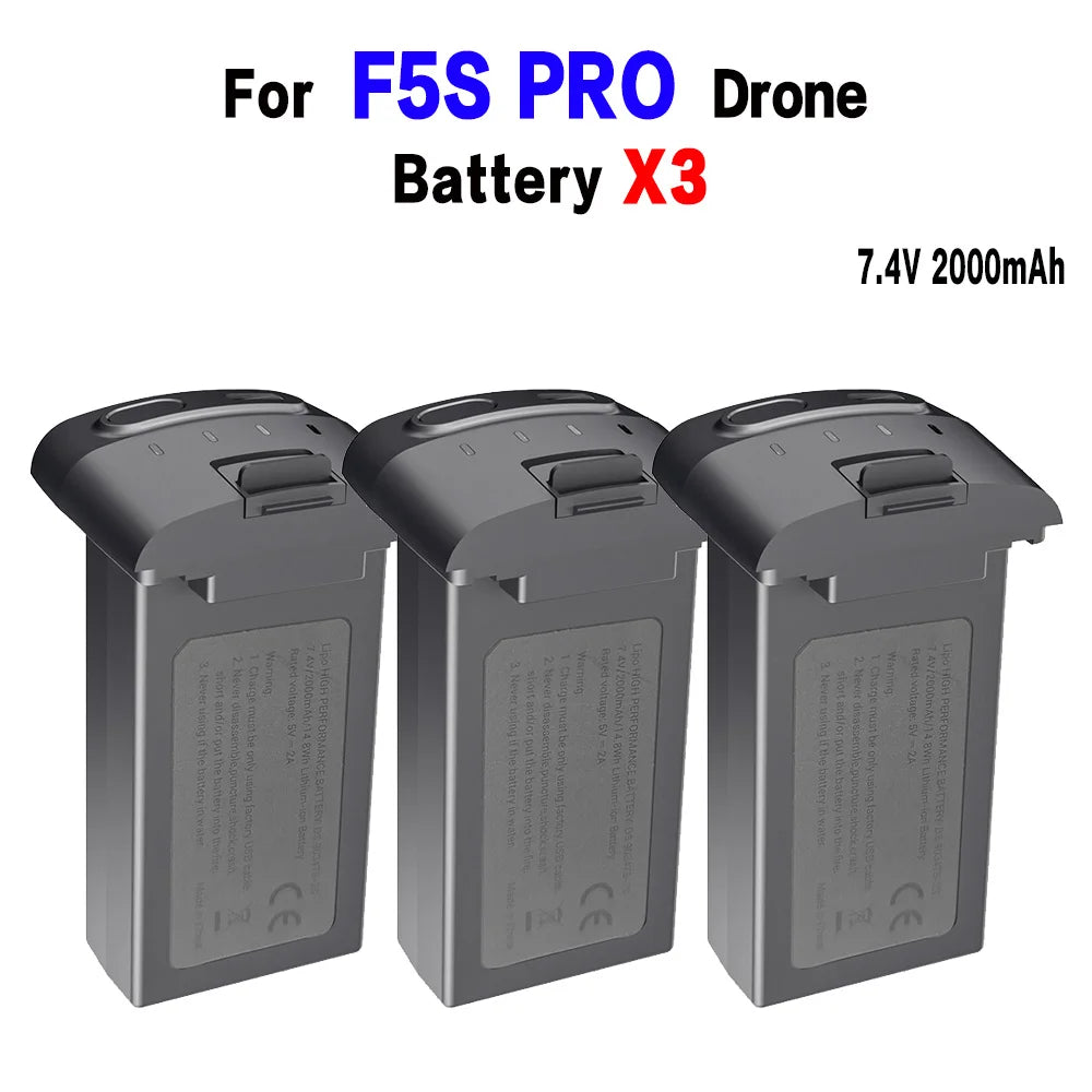 SJRC F5S PRO Battery - 7.4V 2000mAh Original Battery