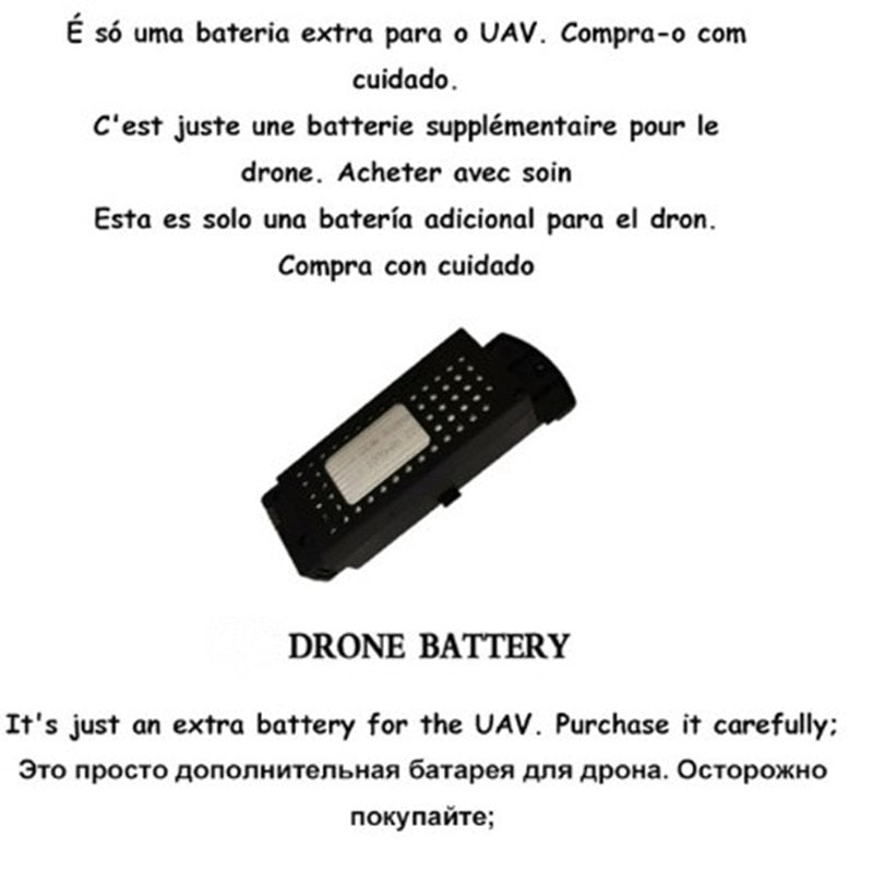 D6 Drone, Compra-0 com cuidado C'est juste une batterie supplementaire