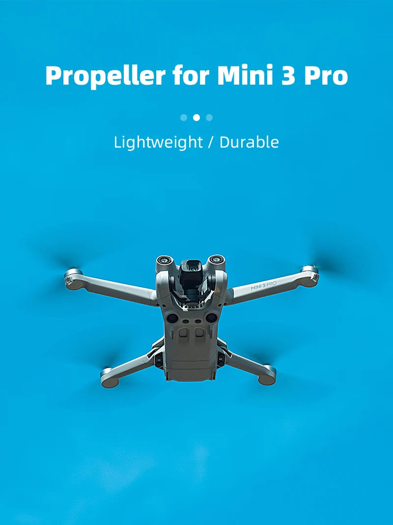 1 Pair Propeller, Propeller for Mini 3 Pro Lightweight Durable MINI S