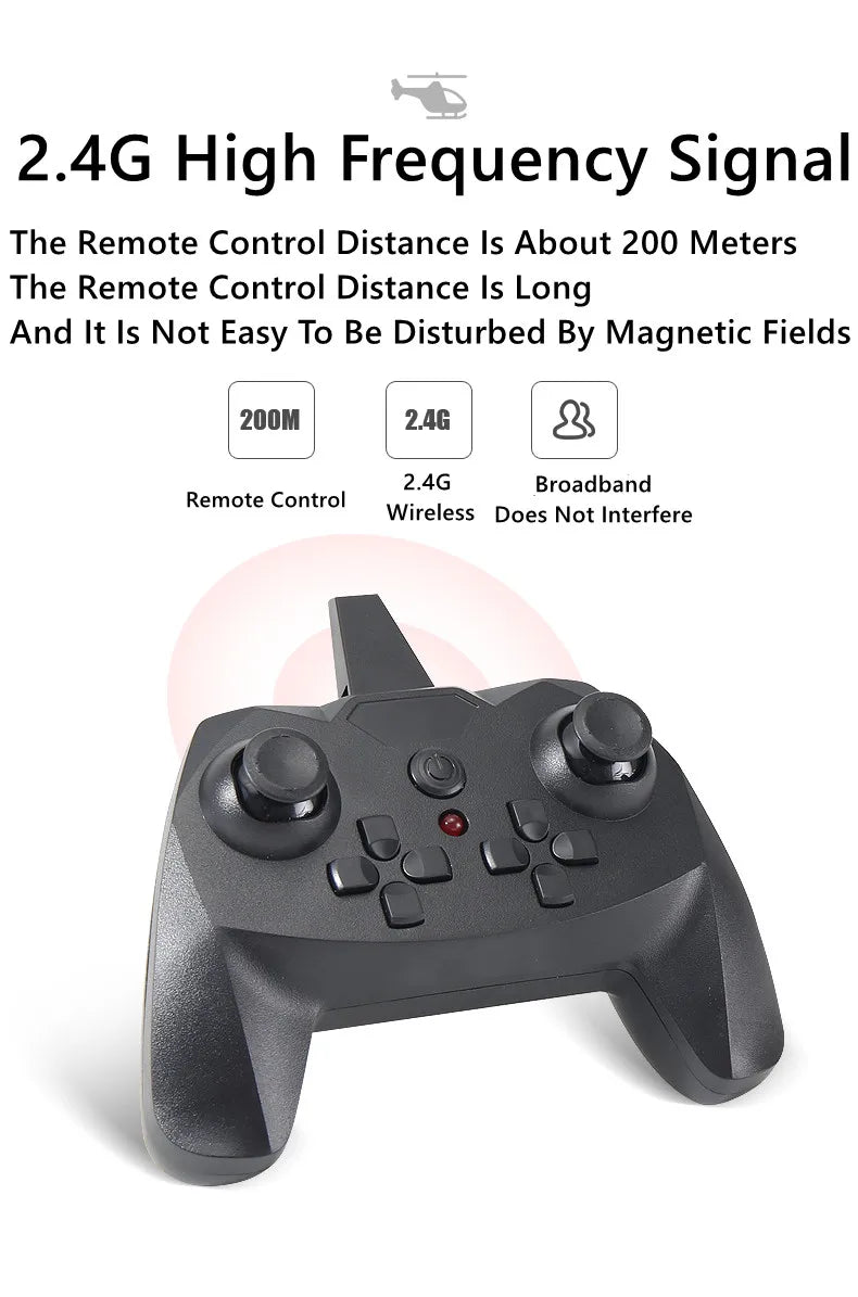 50CM RC Helicopters - 50CM Larger Size For Adults Altitude Hold Alloy RC Helicopter Big Extra Large Outdoor LED Light Kid Toys For Boys 21 50CM RC Helicopter, 2.4G High Frequency Signal The Remote Control Distance Is About 200 Meters The