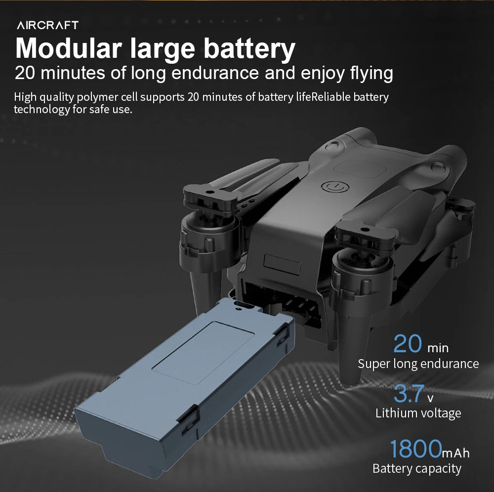 GT2 Mini Drone, aircraft modular large battery 20 minutes of long endurance and enjoy flying high quality