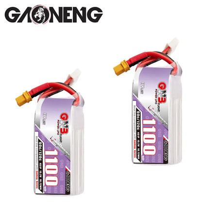 GNB 15.2v 4S HV 1100mAh 60c/120c Lipo Drone Battery For RC Helicopter Quadcopter FPV Drone