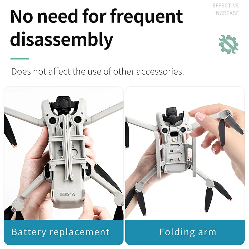 For DJI Mini 4 Pro Propeller Guard - Blade Protective Cover Anti-collision Ring Landing Gear Foldable Extended Legs 35 For DJI Mini 4 Pro Propeller Guard, EFFECTIVE INCREASE No need for frequent disassembly Does not