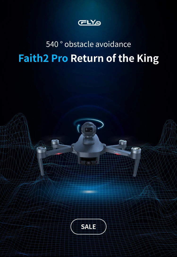 CFLY Faith 2pro Drone - 3-Axis Gimbal Camera,4K Video 5 Directions of Obstacle Sensing,32 Mins Flight Time,6km Video Transmission 9 CFLY Faith 2pro Drone - 3-Axis Gimbal Camera, CFLY Faith 2pro Drone, Faith2 Pro Return of the King SALE CLYD 540 obstacle avoid