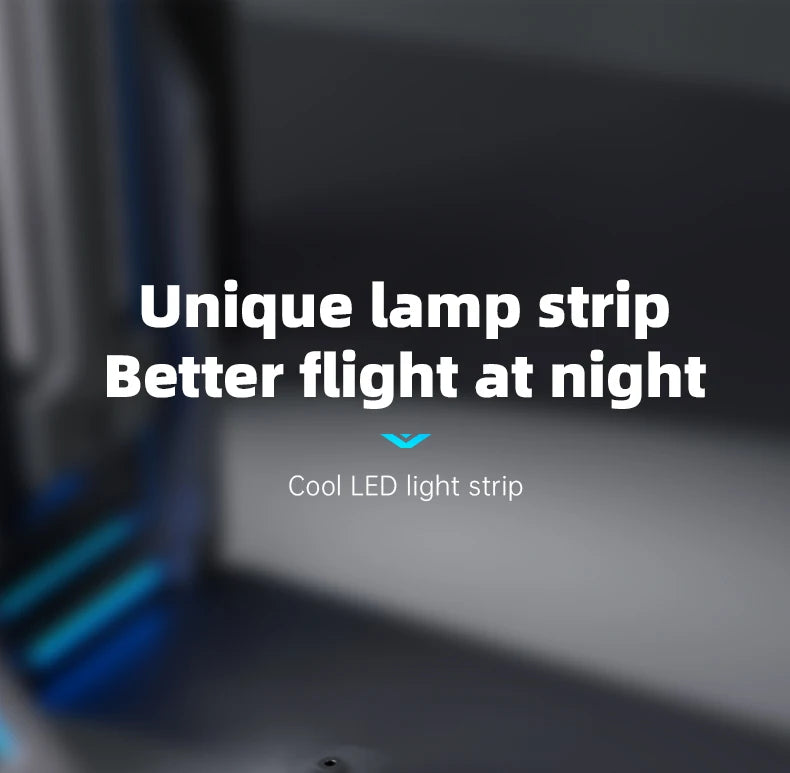 X6 pro Drone, unique lamp strip better flight at night cool led light