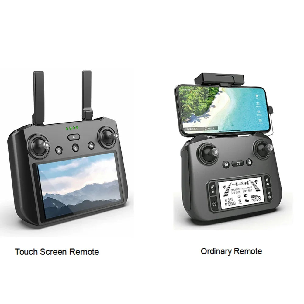 KF104 MAX2 Drone, Control this drone with the included 4828 touch screen remote or use an ordinary remote for effortless flight.