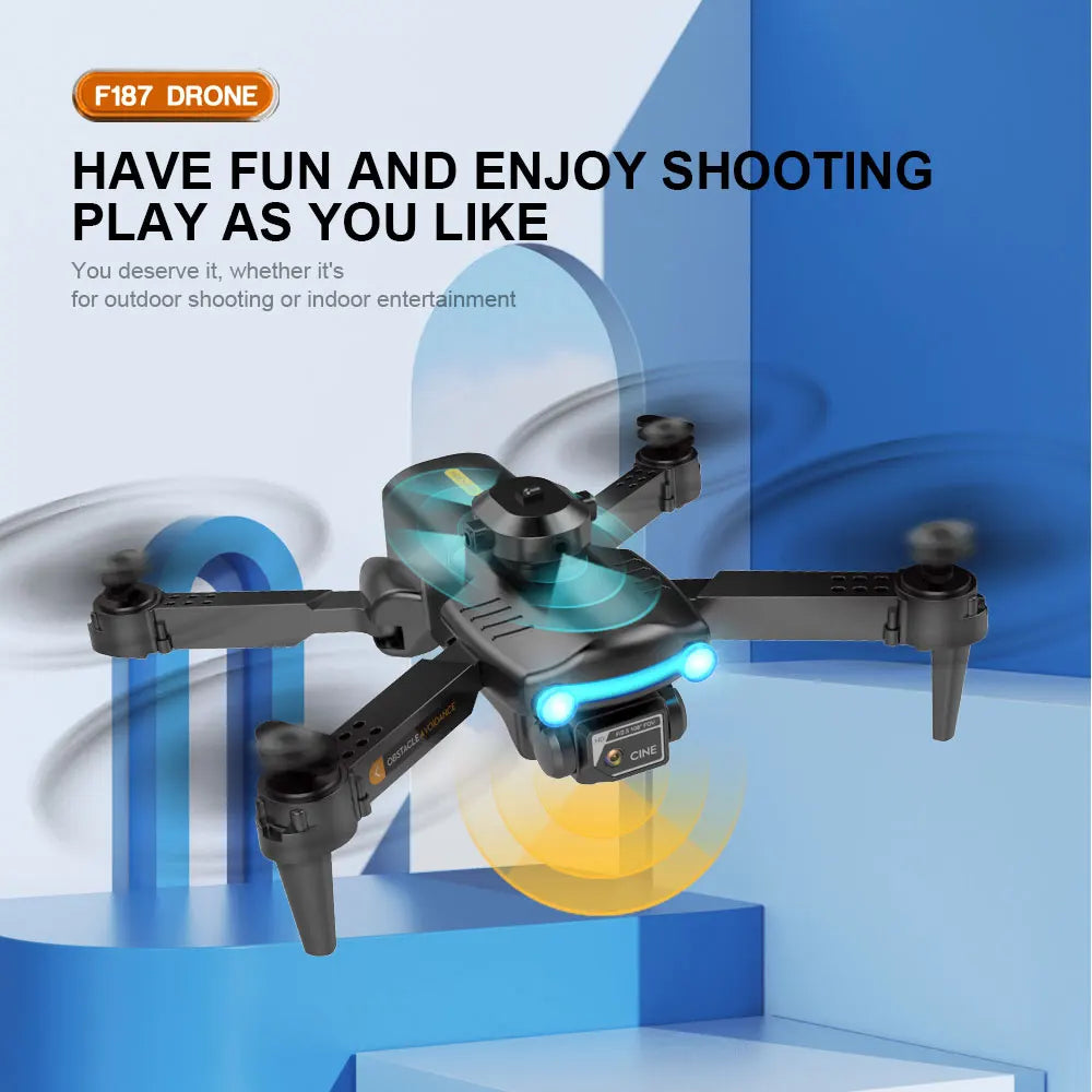f187 drone have fun and enjoy shooting play as you like 