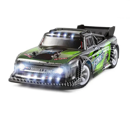 WLtoys 284131 1:28 Scale 4WD RC Racing Car, 30km/h, 2.4GHz, LED Lights, Metal Chassis, RTR Off-Road Short Truck