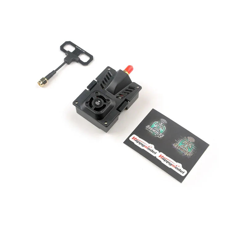 HappyModel ES24TX Pro ELRS - 1000mW 2.4G ExpressLRS ELRS Micro TX Module with Cooling Fan RGB LED Module for RC Airplane FPV Drone 8 HappyModel ES24TX Pro ELRS, RF chip: SX1281IMLTRT JR standard 5pin socket Freque