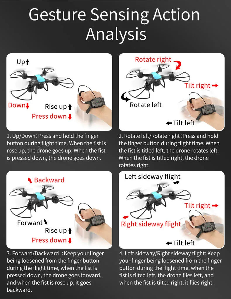 JJRC H108 DIY Assembly RC Drone - 360 Degree Flip Kids Photography Remote Control Aircraft with 4K Dual Camera Quadcopter Toy 33 JJRC H108 DIY Assembly RC Drone, thumb is loosened from finger during flight time . thumb is