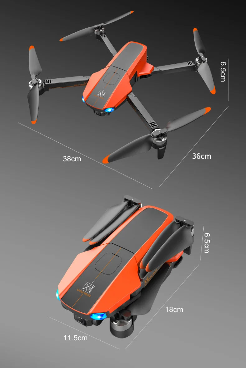 MS-712 Drone, 2Image follow:1-5m from the drone to identify the subject and automatically follow the flight
