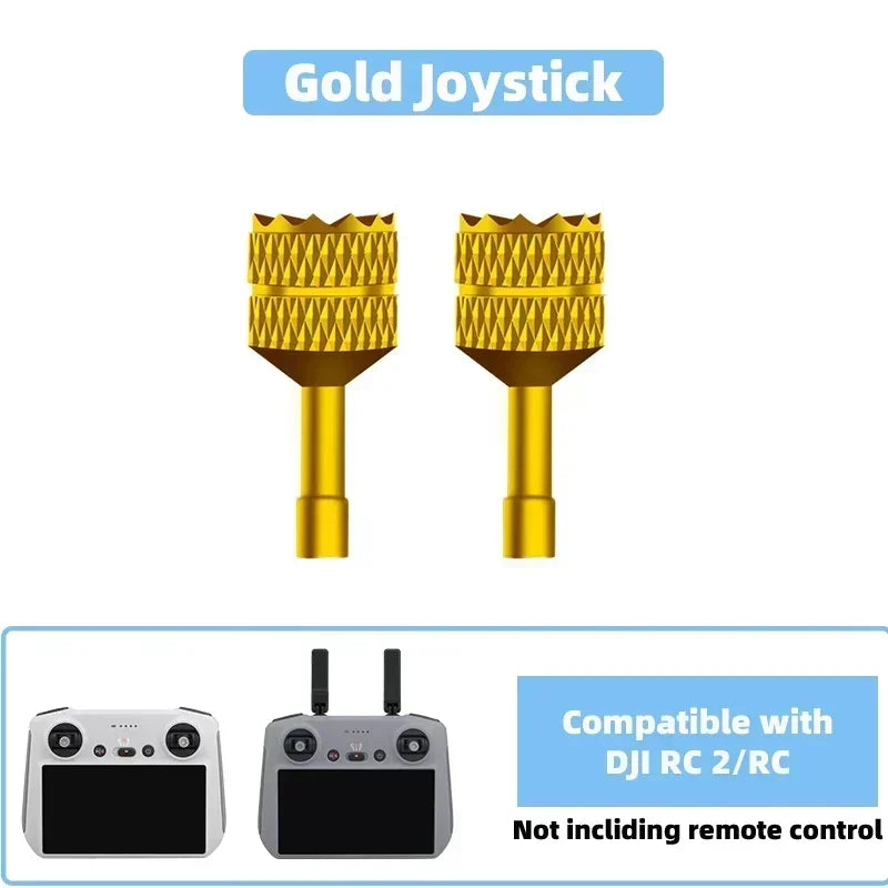 Gold Joystick Compatible with DJI RC 2/RC Not incliding remote