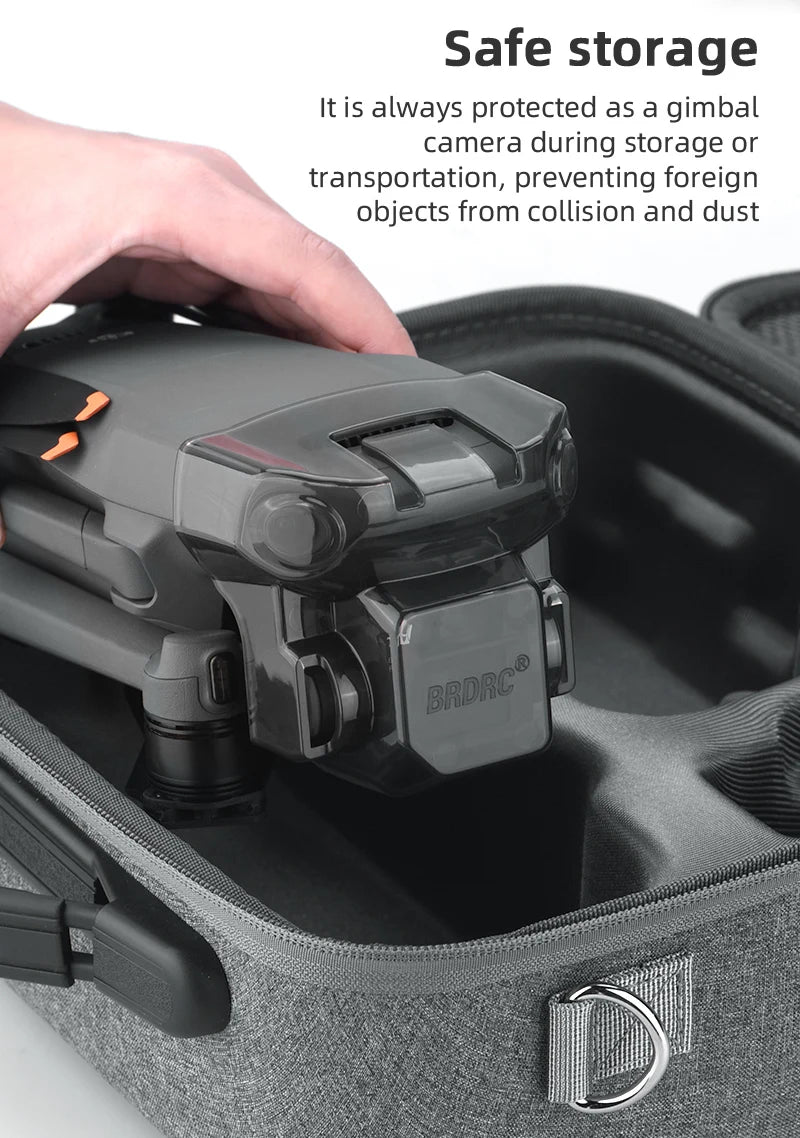 Lens Cap Gimbal Holder Case for DJI Mavic 3 Drone, BRDRC's gimbal camera is always protected during storage or transportation .