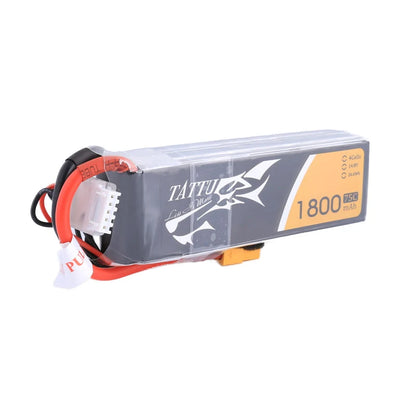 TATTU 4S 14.8V 1800mAh 75C LiPo Drone Betri Yenye Plug ya XT60