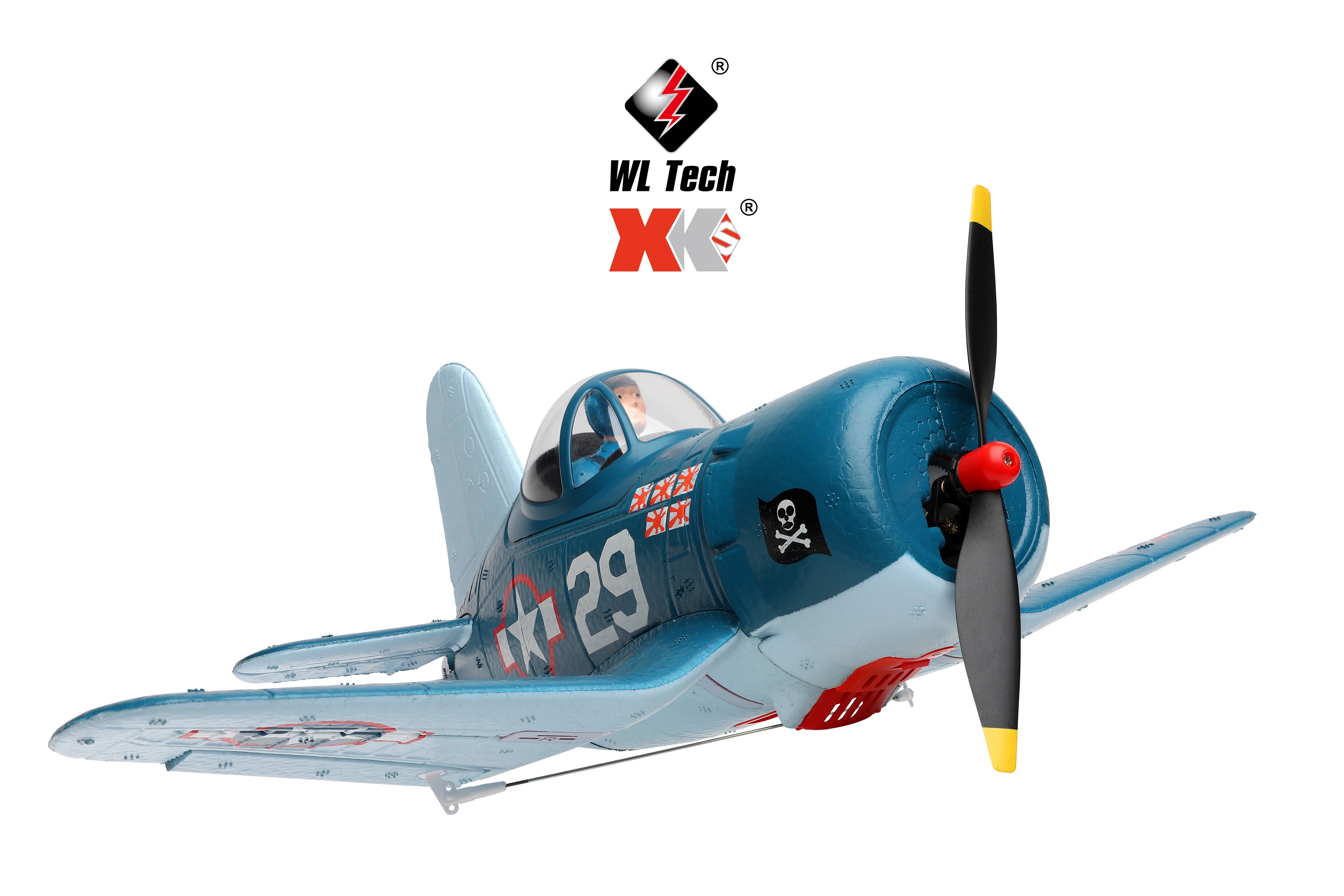 WLtoys XK A500  A250 RC Plane, the flight control system adds two receiver conversion sockets . fan blades, motors