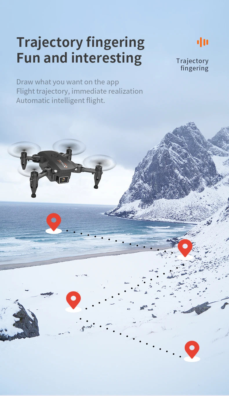 XYRC L23 Mini Drone, trajectory fingering fun and interesting . automatic intelligent flight .
