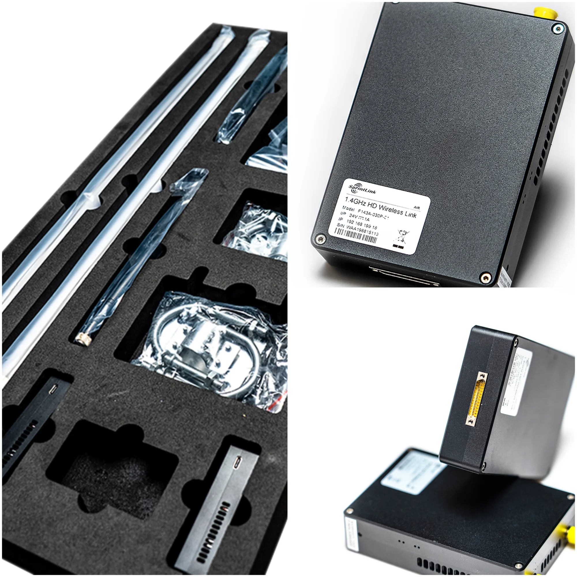 Sprintlink Pro - 30km 1.4GHz Long Range Wireless Video / Data RC Link For Plane FPV Drone Airplane 11 Sprintlink Pro, SprintTracker's communication range can even be up to 50km .