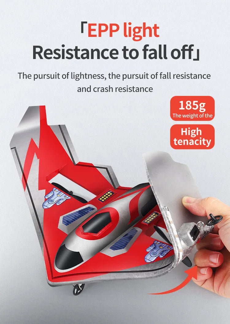 185g The pursuit of lightness, the pursuit of fall resistance and crash resistance .