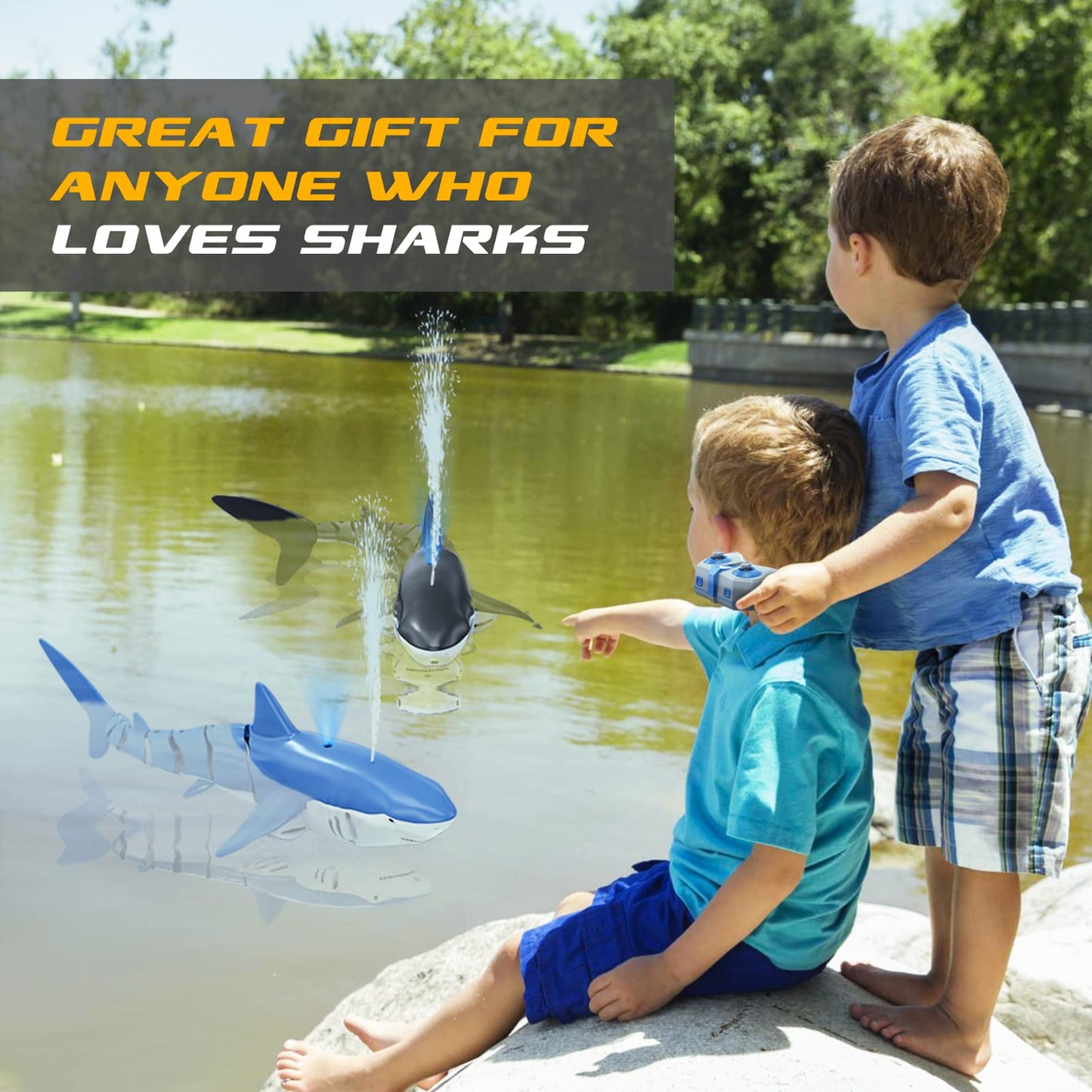 SHARKS ARE A GREAT GIFT FOR