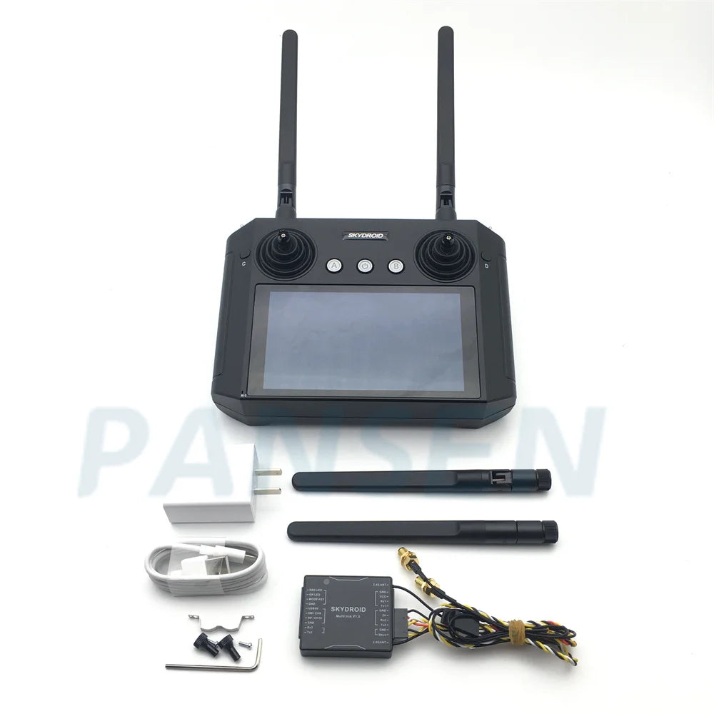 for video/image transmission (camera optional), data transmission, telemetry, and control