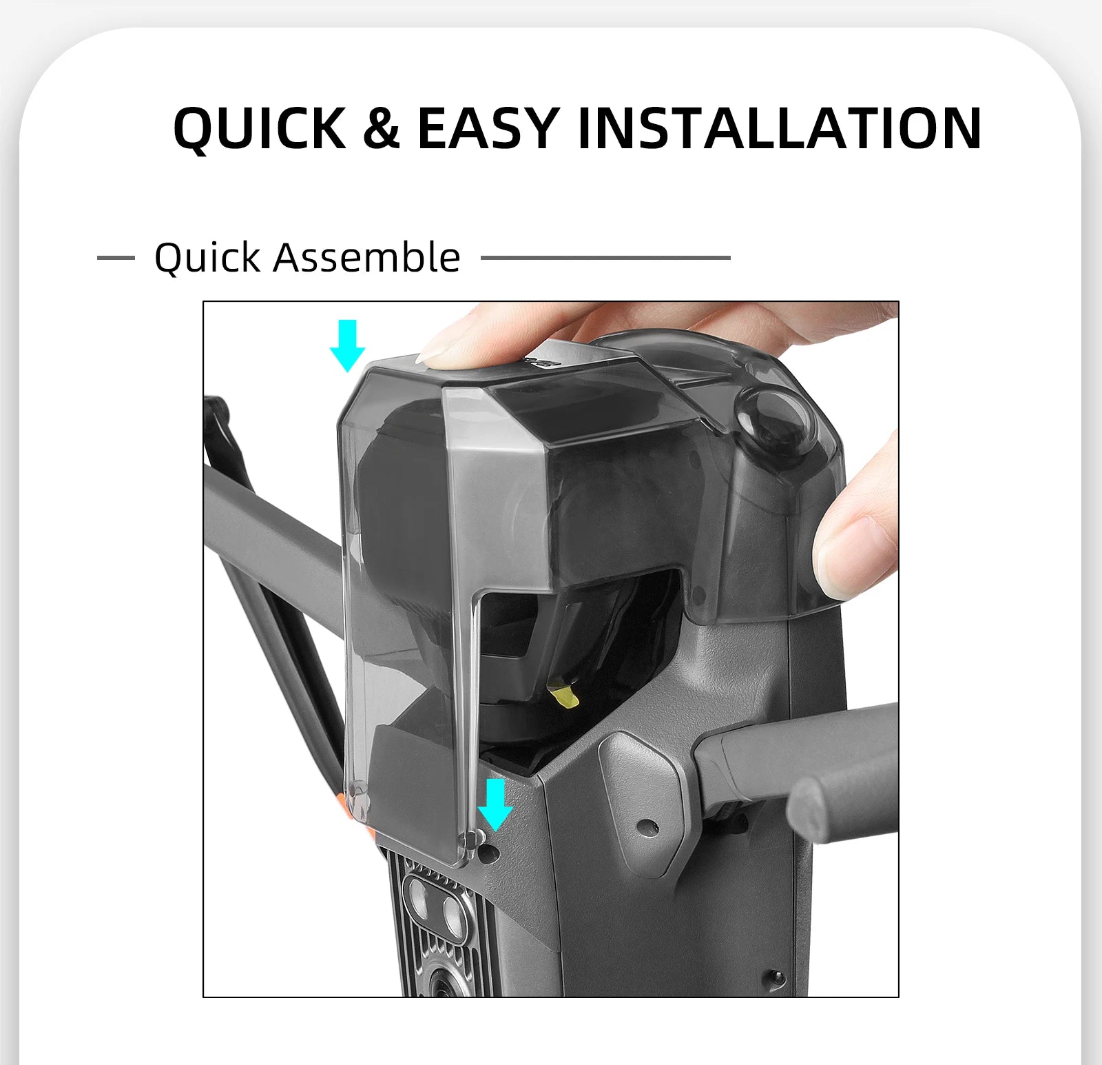 QUICK & EASY INSTALLATION Quick Assembl