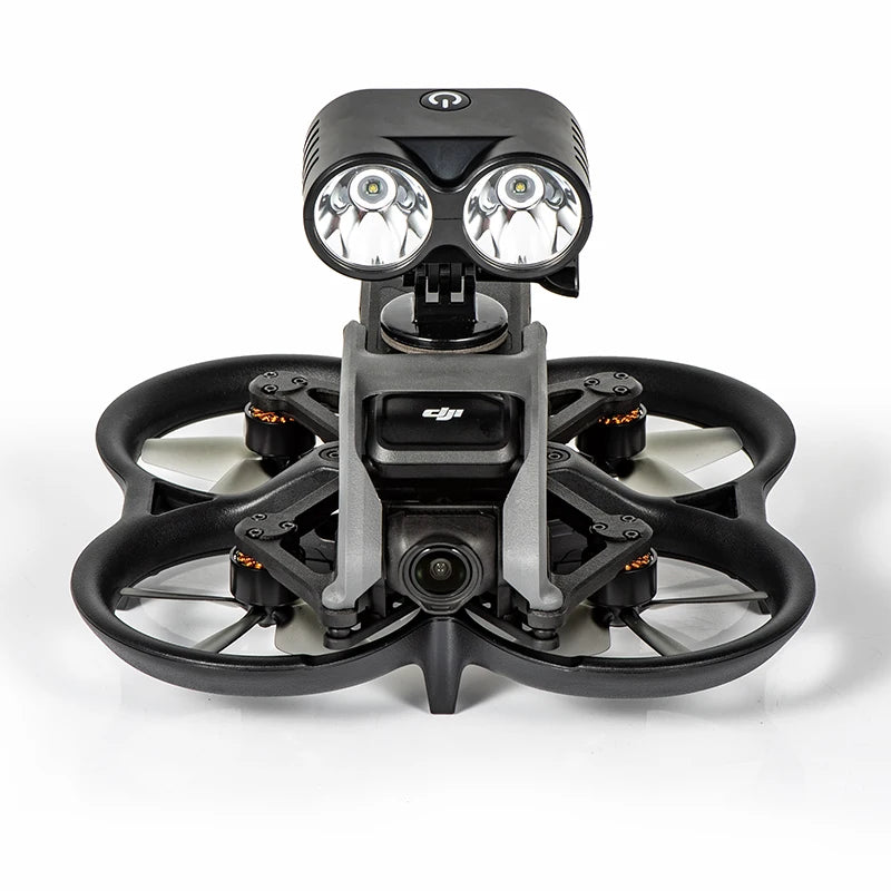 StartRC Drone Searchlight for DJI Avata, 135lm 4-Mode USB Rechargeable Light, 520mAh 3W, GoPro/1/4in Mount