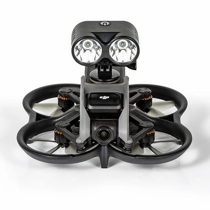 StartRC Drone Searchlight for DJI Avata, 135lm 4-Mode USB Rechargeable Light, 520mAh 3W, GoPro/1/4in Mount