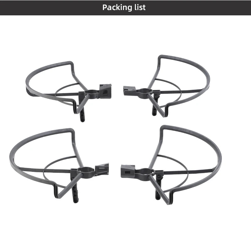 Propeller Guard Protector for DJI Mavic 3 Drone, when flying, the APP may prompt to detect the protection ring . please pay attention