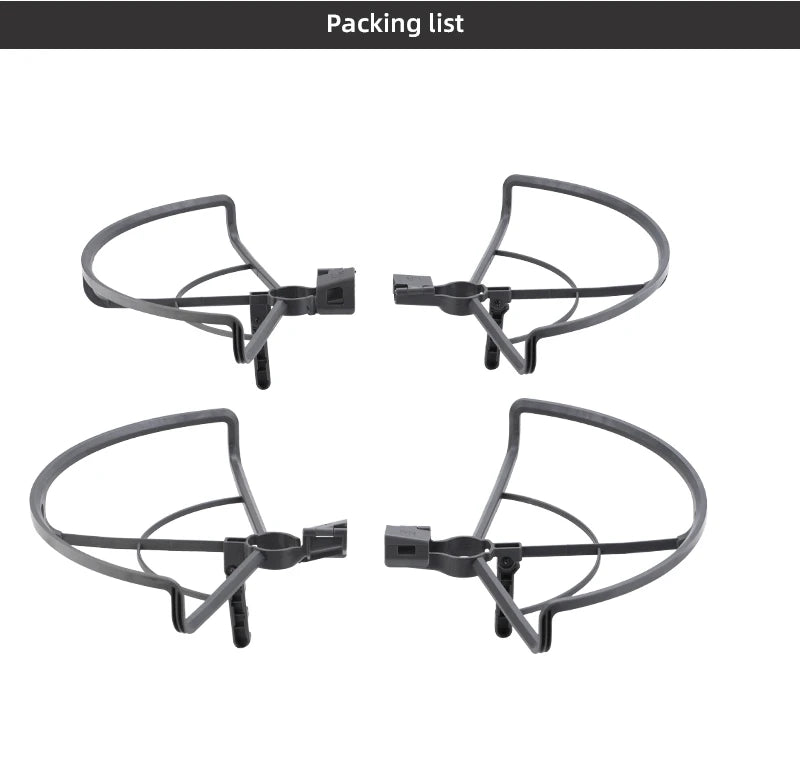 Propeller Guard Protector for DJI Mavic 3 Drone - Propeller Guard Props Wing Fan Cover Ladning Gear for Mavic 3 Drone Accessories 35 Propeller Guard Protector for DJI Mavic 3 Drone, when flying, the APP may prompt to detect the protection ring . please pay attention