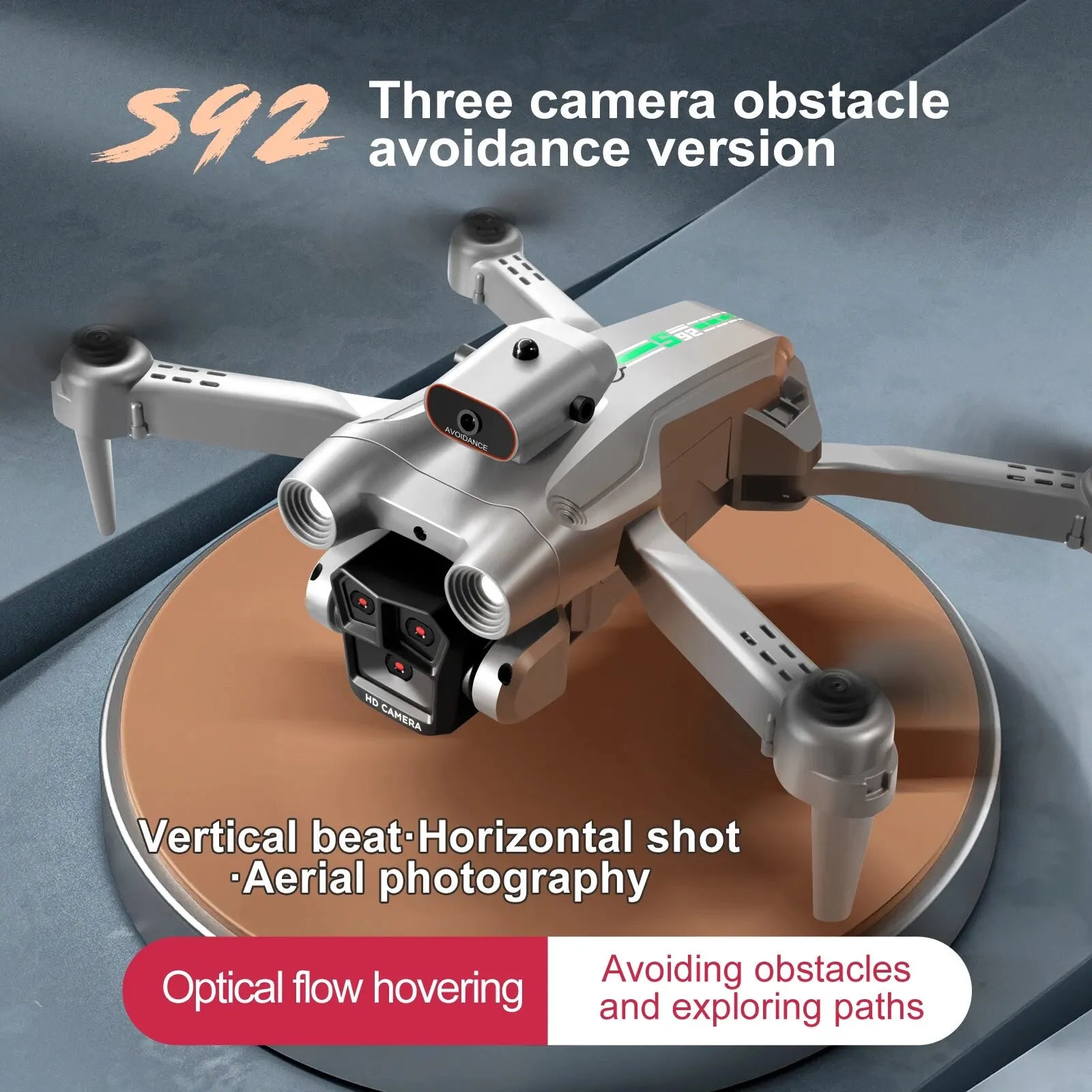 S92 Drone, three camera obstacle 542 avoidance version ND Vertical beat-Ho