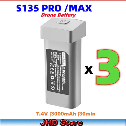 JHD S135 PRO / Max Drone Battery 7.4V 3000mAh