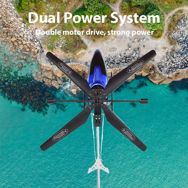 50CM RC Helicopters - 50CM Larger Size For Adults Altitude Hold Alloy RC Helicopter Big Extra Large Outdoor LED Light Kid Toys For Boys 15 50CM RC Helicopter, Dual Power System Double motor drive, strong