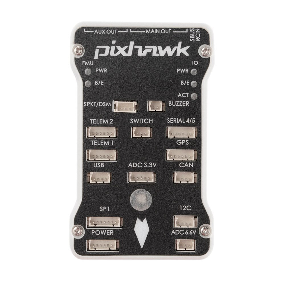 Pixhawk PX4 Autopilot PIX 2.4.8 32Bit Flight Control - with PX4FMU PX4IO Safety Switch Buzzer 4G SD for DIY RC Drone Multirotor