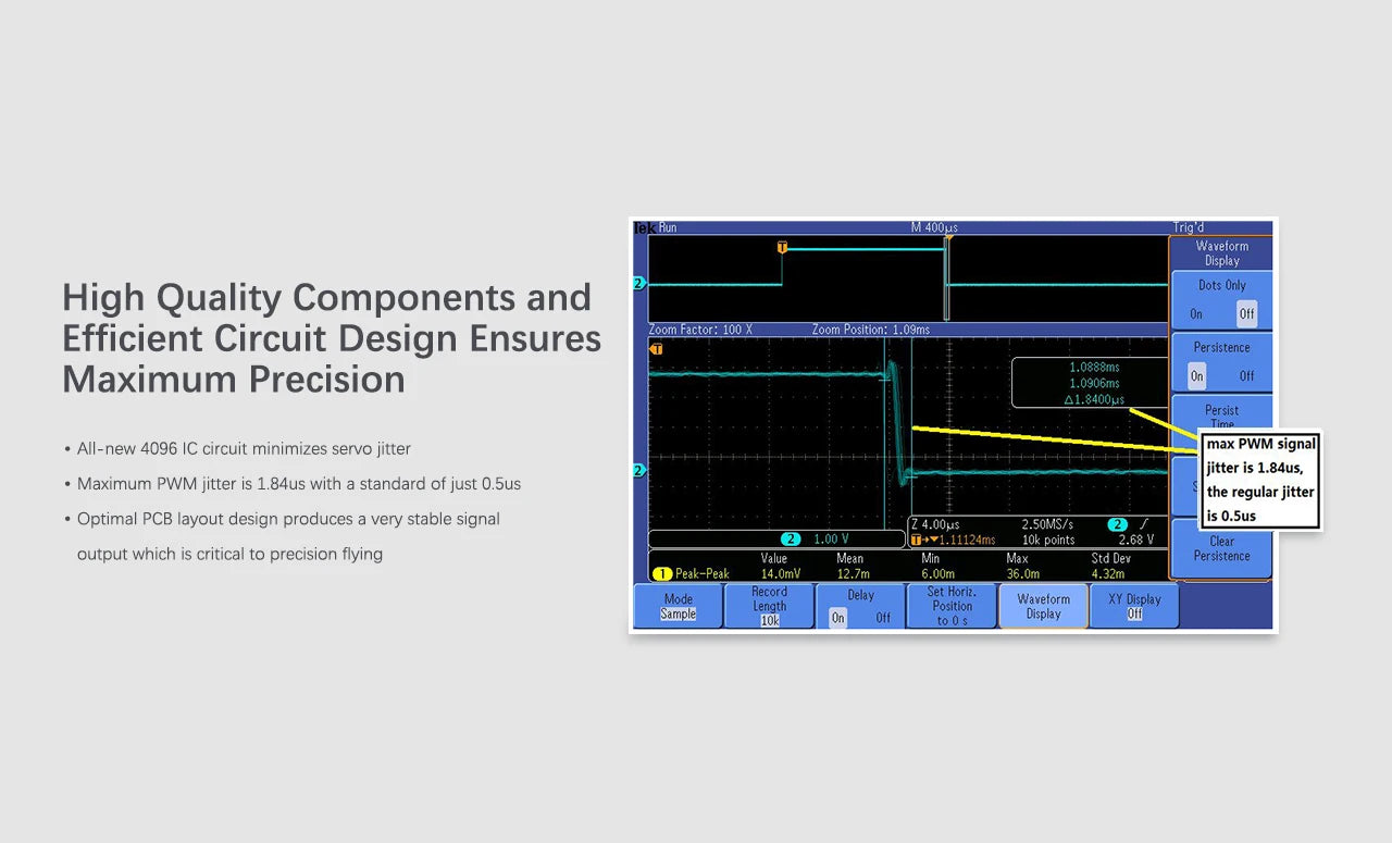 Radiolink AT9S Pro, lekiu 40Quus Irig's Waveform Display Dotst High Quality