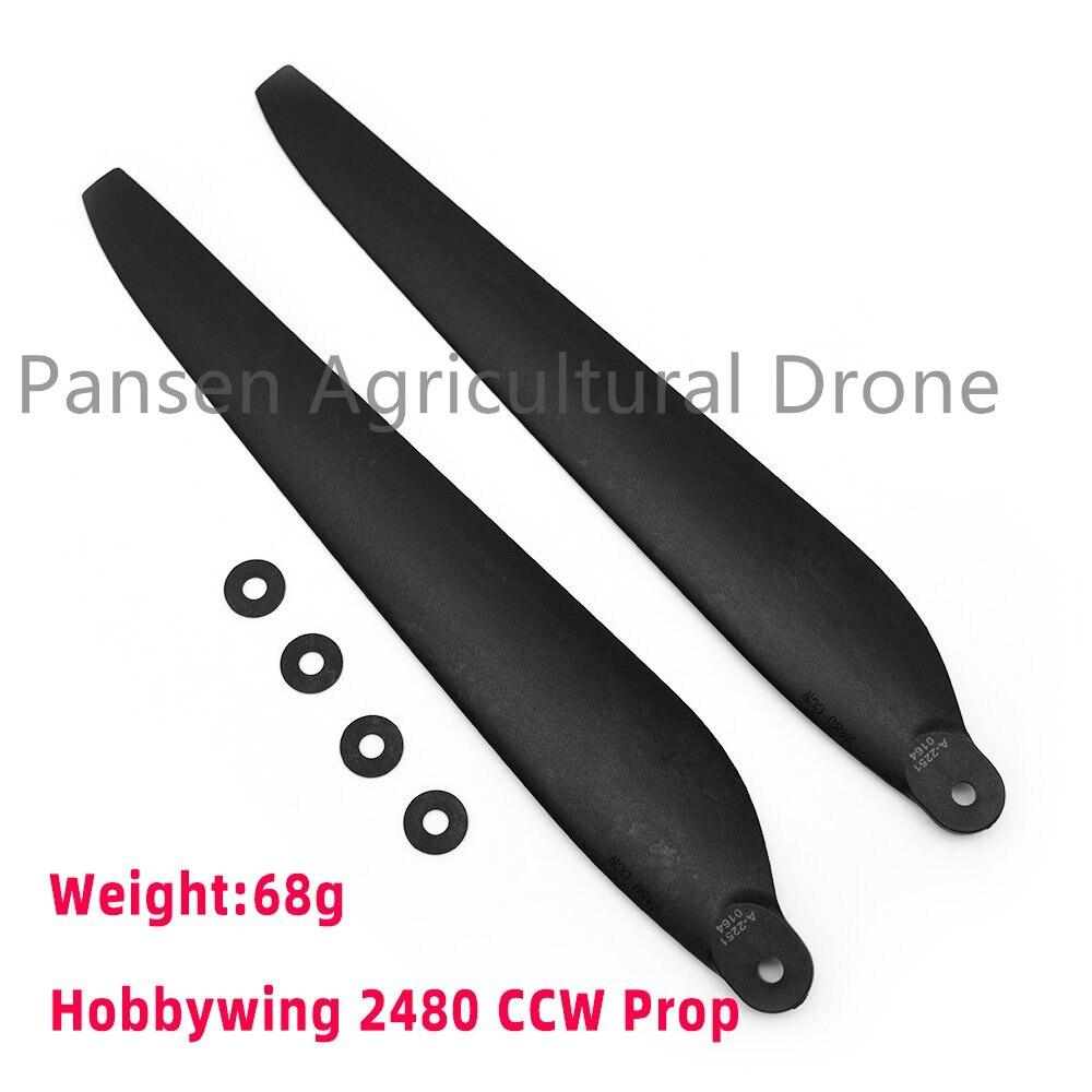 Hobbywing 2480 Folding Propeller For X6 plus Motor Power System Combo 30mm Tube E610P X6120 Frame 10kg Agriculture UAV Drone - RCDrone