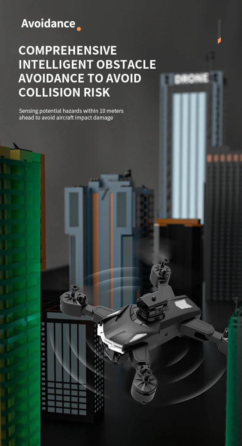 109L Drone - 8K 5G GPS Profesional HD Aerial Photography Dual-Camera Omnidirectional Obstacle Avoidance Quadrotor Drone 21 109L Drone, intelligent obstacle avoidance to avoid collision risk sensing potential hazards within 10