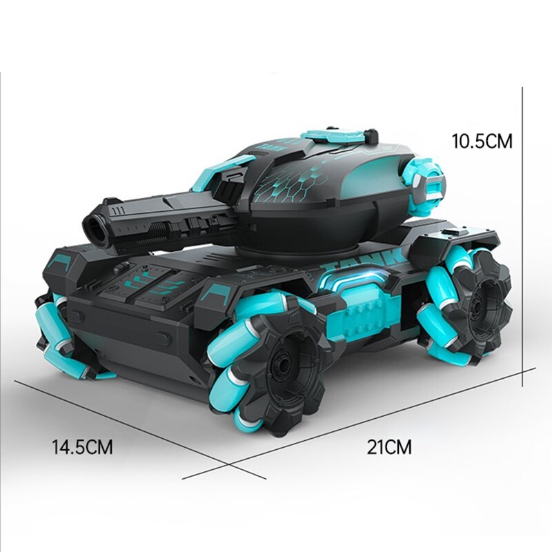 बच्चों के लिए आरसी कार बच्चों के खिलौने - 4WD रिमोट कंट्रोल कार आरसी टैंक जेस्चर नियंत्रित पानी बम इलेक्ट्रिक बख्तरबंद खिलौने लड़कों के लिए उपहार