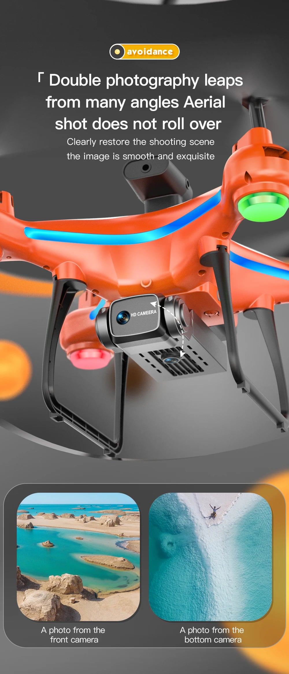 AE11 Drone - Professional 8K HD ESC Camera Life Laser Obstacle Avoidance Aerial Photography Quadcopter RC Helicopter Toys Gifts 18 AE11 Drone, avoidance double photography leaps from many angles aerial shot does not roll